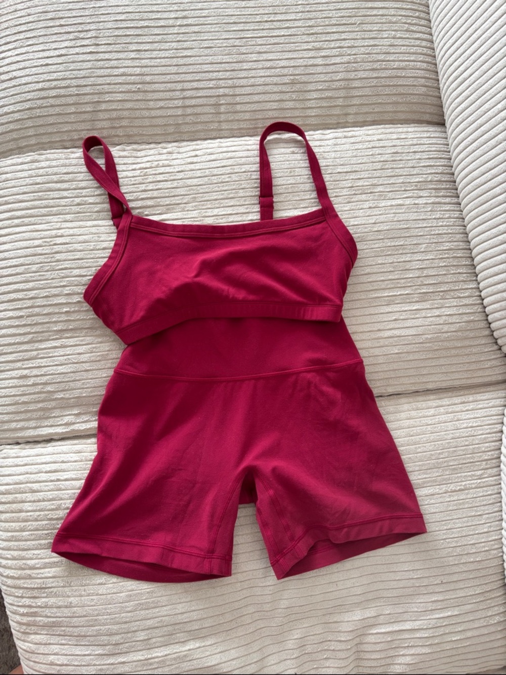 Aritzia Bike Shorts & Bra SET